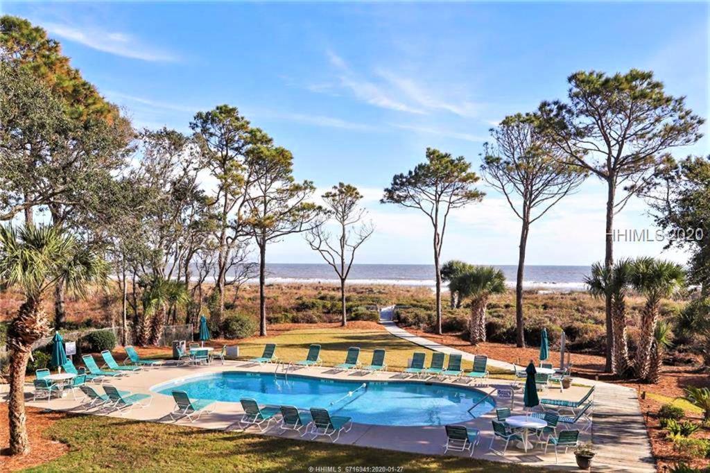 Direct Oceanfront Private Villa Overlooking Pool/Beach - South Forest Beach - Right Next To Coligny Plaza Hilton Head Island Kültér fotó